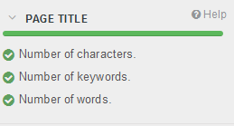 optimized page title