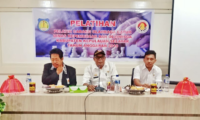 Dispora Selayar, Gelar Pelatihan Pelatih Catur 