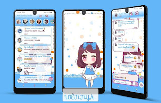 Anime Girl Theme For YOWhatsApp & Fouad WhatsApp By Lucenna