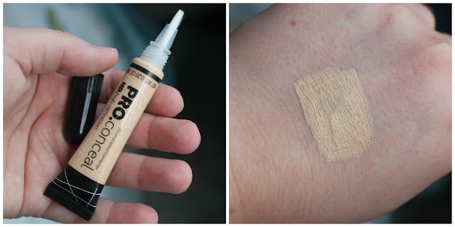 Photograph and swatch of the L.A. Girl Pro Concealer in Porcelain