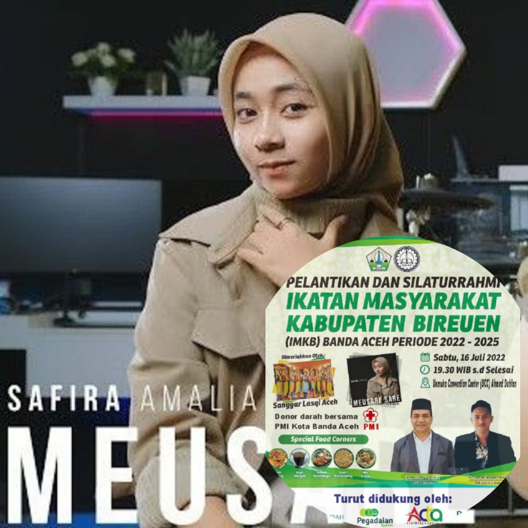 Safira Amalia Meriahkan Pelantikan IMKB Banda Aceh