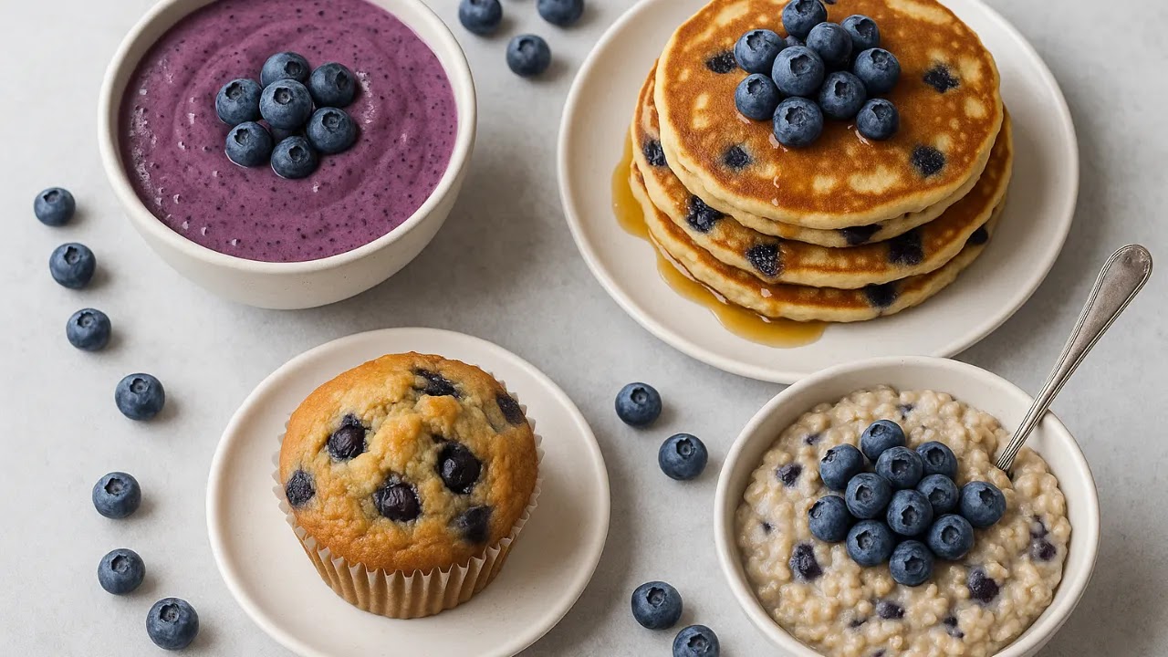 Frozen Blueberry Breakfast Recipes
