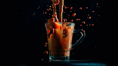 HD Wallpaper Coffee, Cup, Splash, Drink