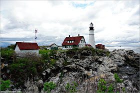 Portland Head Light en Cape Elizabeth, Maine