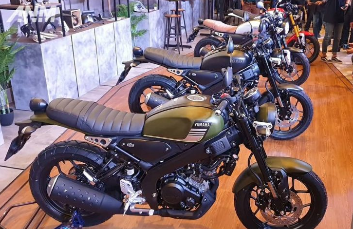 warna baru matte green Yamaha XSR 155 hijau doff