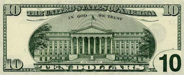 USA Currency Declares "In God We Trust."