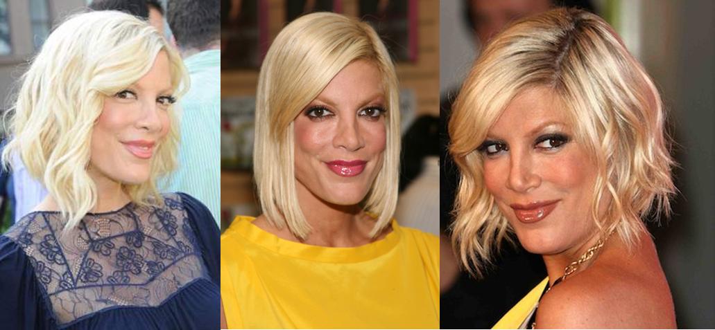 Tori Spelling Hair 2011