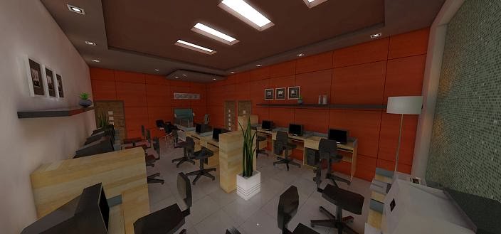  DESAIN  RUMAH 3D Jasa gambar  desain  interior  ruang kerja 