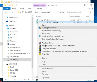 Cara Instal XAMPP di Windows 10.1