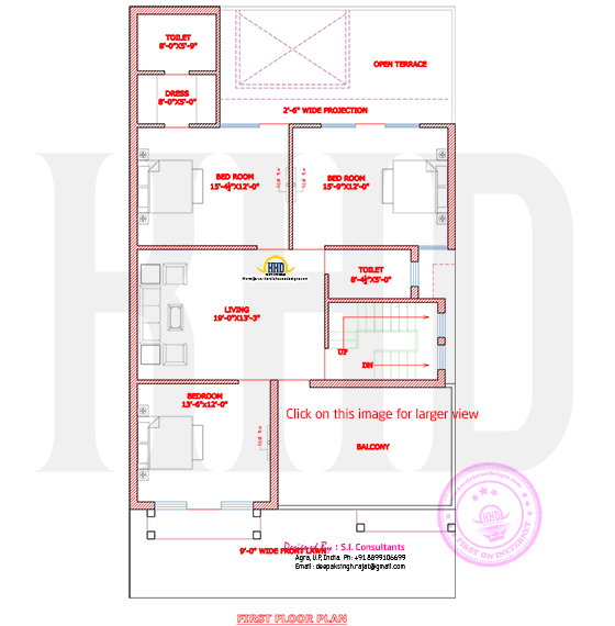 First floor plan