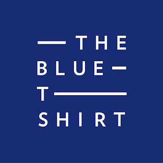 the blue t-shirts