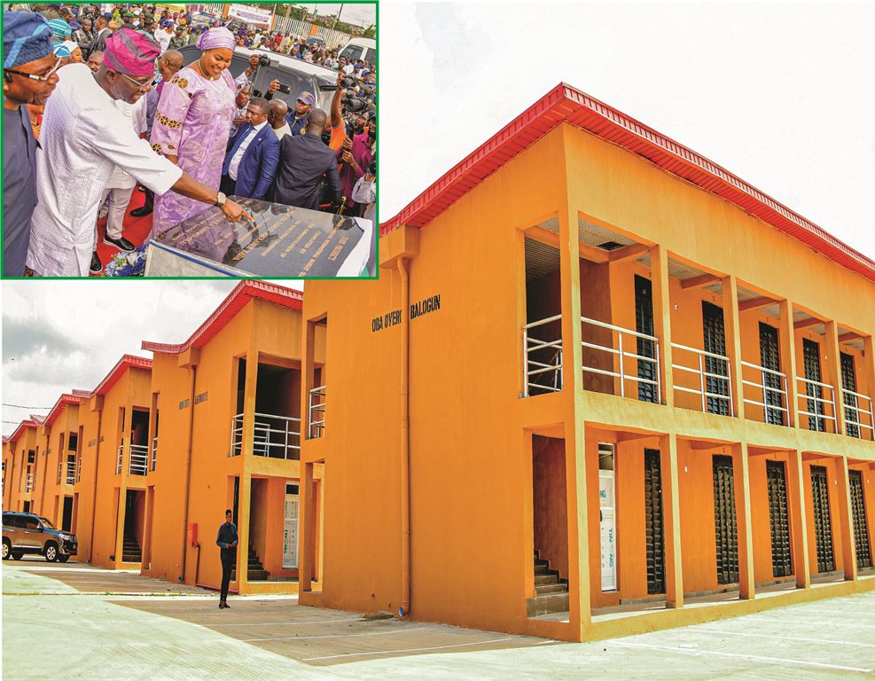 Ikosi International Model Market Ogudu-Alapere Link Road, commissioned by Governor of Lagos State, Babajide Sanwo-Olu, on Thursday 25 May, 2023