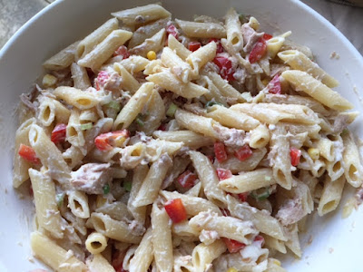 The Improving Cook- Tuna Crunch Pasta