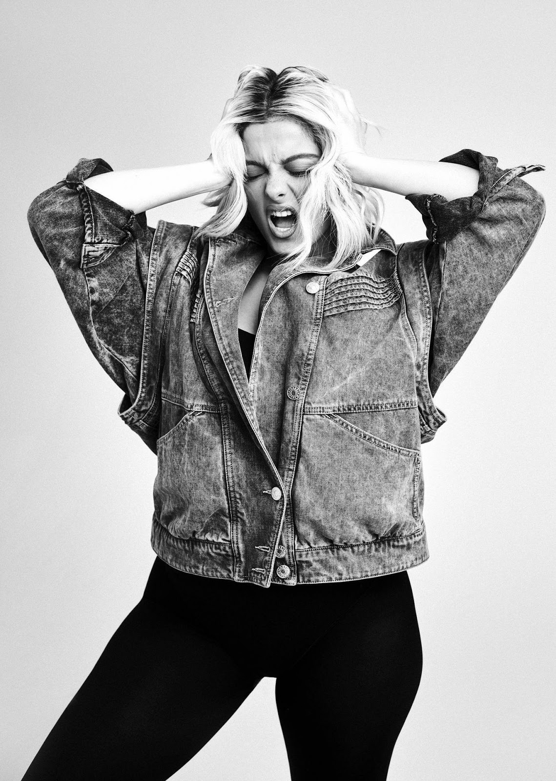 Bebe Rexha sexy fashion model photo shoot