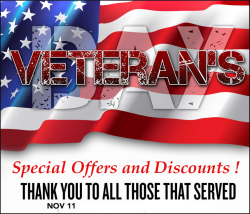 Veteran's Day Offers and Deals