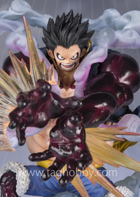 Monkey D. Luffy Gear Fourth Figuarts ZERO Chou Gekisen -Extra Battle- de "One Piece" - Tamashii Nations