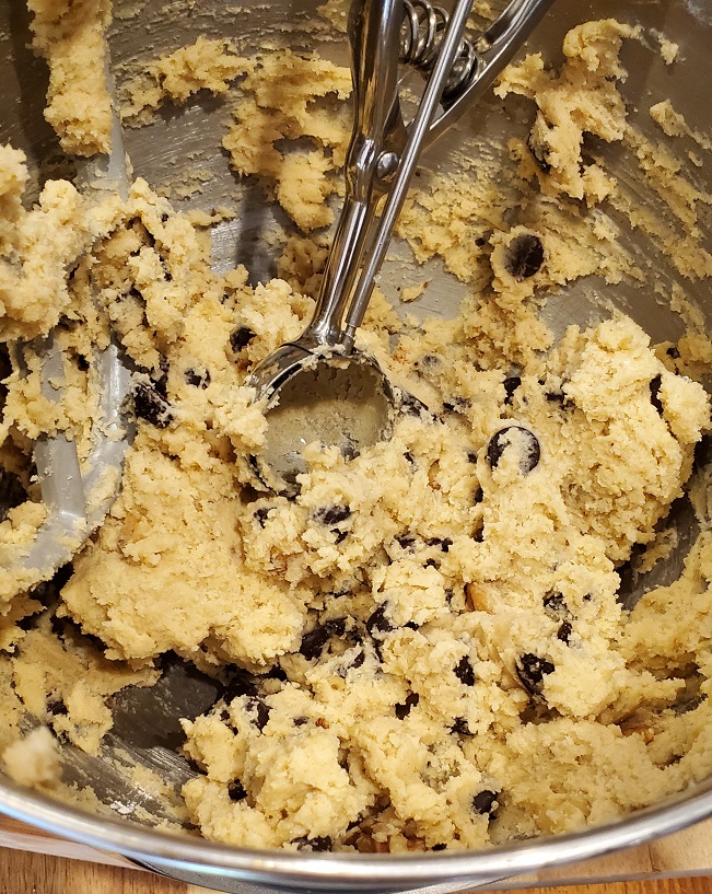 chocolate chip cookie dough