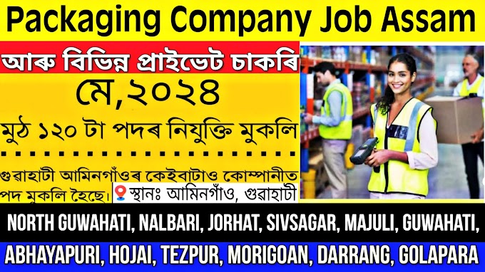 Packaging Company Job In Amingaon | Yes Bank Job Assam 2024