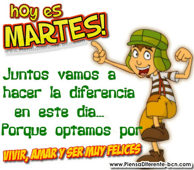 martes frases