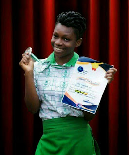 Ochuba Chinaza Jessica with Innovative Future Award