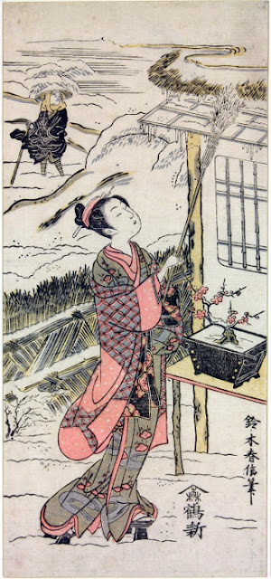 Ukiyo-e. Benizuri-e.