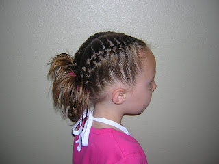 french braids for a little girl