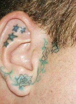 tattoos behind ear