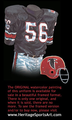 Atlanta Falcons 1969 uniform