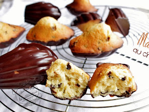 Madeleines au chocolat