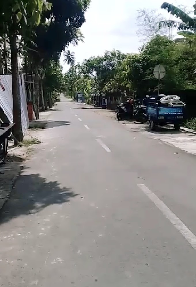 Disewakan Tanah murah strategis pinggir jalan aspal seputar Jl. Kabupaten dalam ringroad