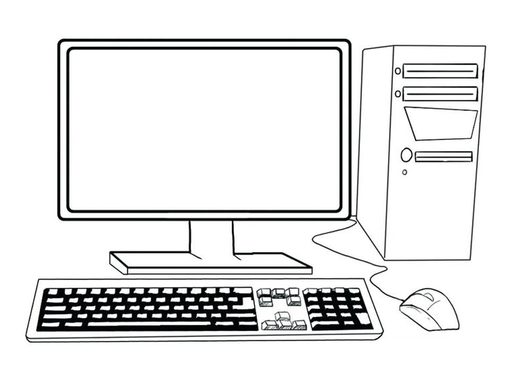 printabe computer coloring pages online