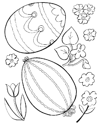 Easter Coloring Pages,Easter 