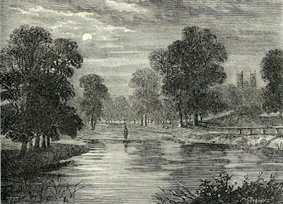 Rosamond's Pond, St James's Park, in 1758  from Old and New London by E Walford (1878)