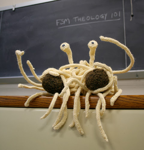 http://en.wikipedia.org/wiki/Flying_Spaghetti_Monster