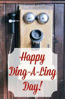 National Ding-A-Ling Day Wishes Lovely Pics