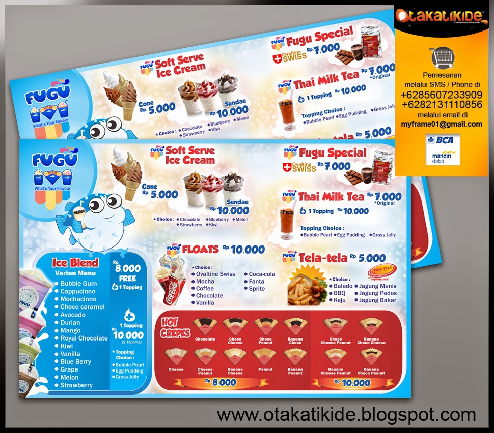 Jasa Desain Menu 