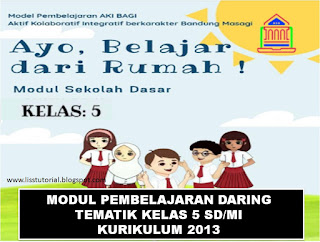 modul daring tema kelas 5 sd/mi