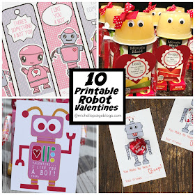Print Your Own Robot Valentines @michellepaigeblogs.com