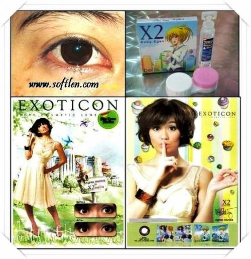 Harga Softlens X2  Murah Minus Dan Normal Kacamata  Softlens