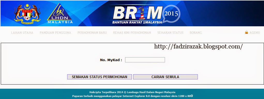 BR1M 2015 Dah Masuk? - Fadzi Razak — Malaysian Family 