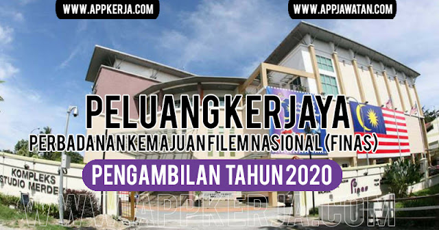 Jawatan Kosong di Perbadanan Kemajuan Filem Nasional (FINAS)