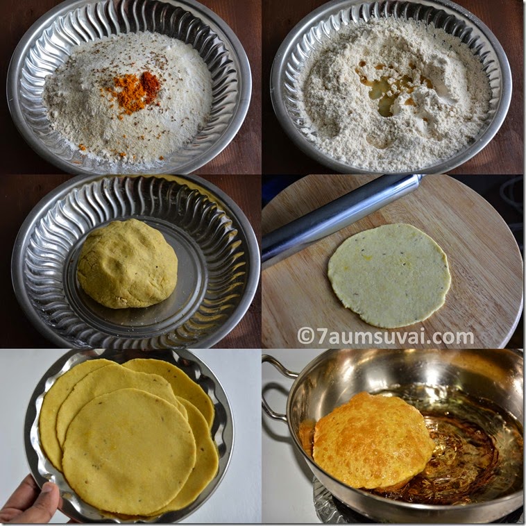 Kasta ajwain poori 