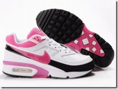 nike womens air max bw white vivid pink-black