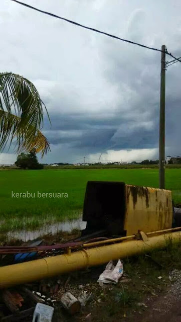 Kuala Sala Kedah Dilanda Puting Beliung Kecil