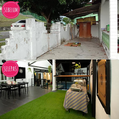 Proses Renovasi rumah lelong kepada homestay