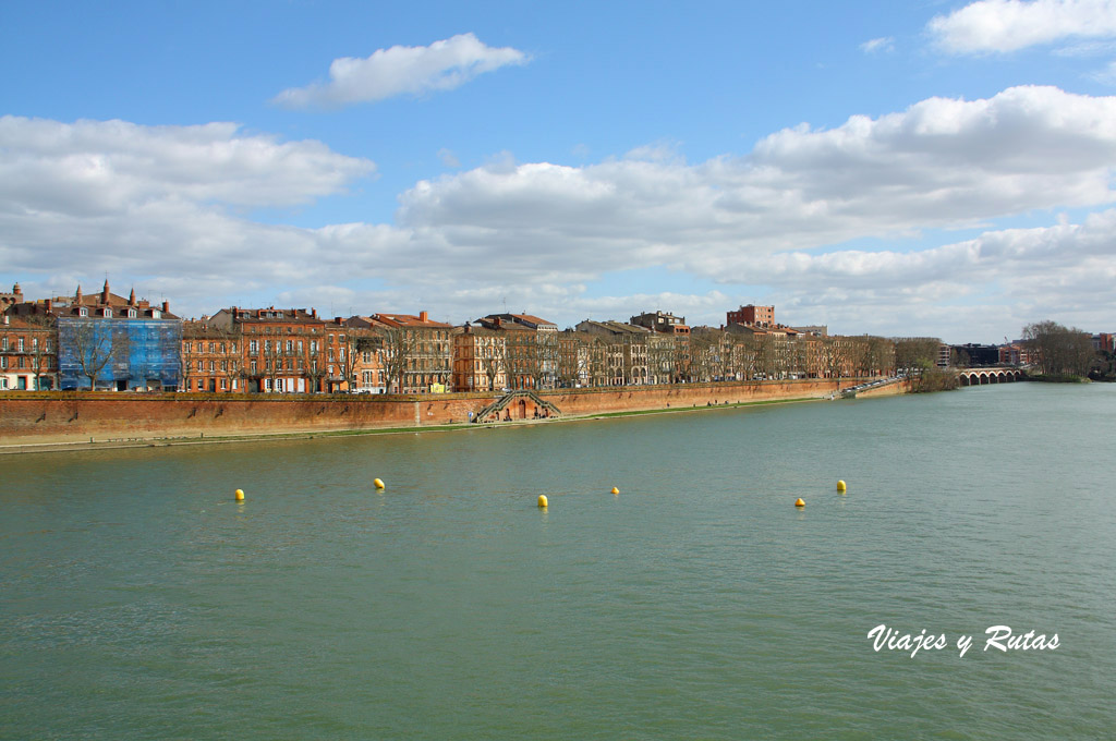 Puente nuevo y río Garona, Toulouse