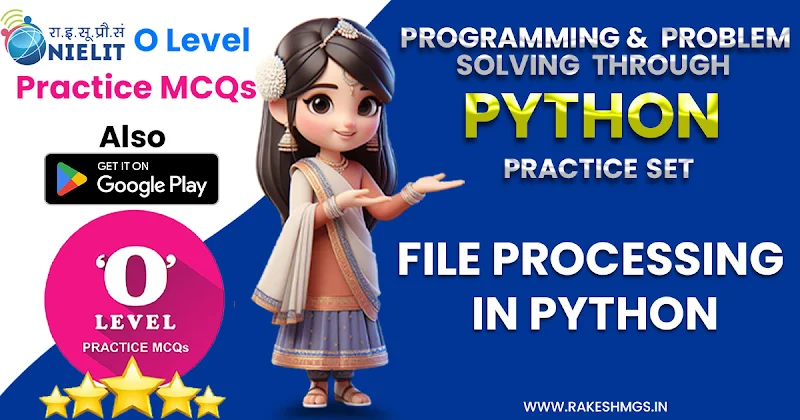 O Level Python Chapter-7 2024 Most Important Practice MCQ | M3-R5 MCQs
