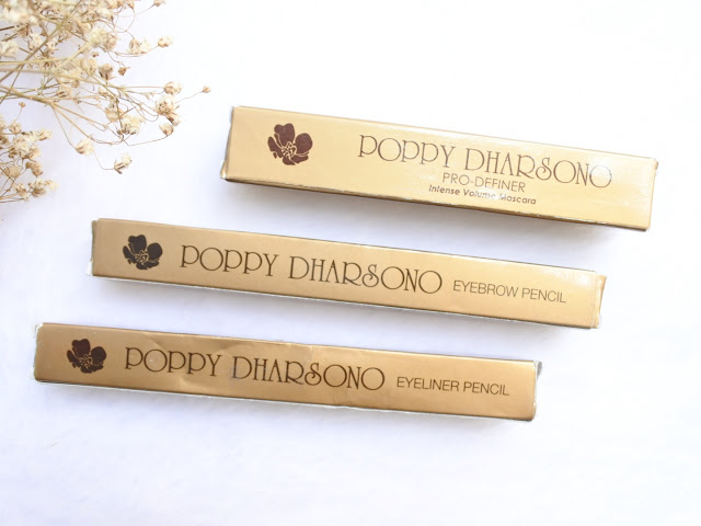 Poppy Dharsono Cosmetics ( Eyebrow, Eyeliner, Mascara )