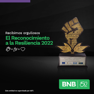 BNB es reconocida como empresa resiliente