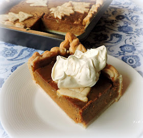 Sheet Pan Pumpkin Pie